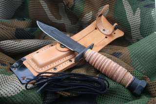 ONTARIO Air Force 499 Hunting Survival Knife w/sheath, Military Issue 