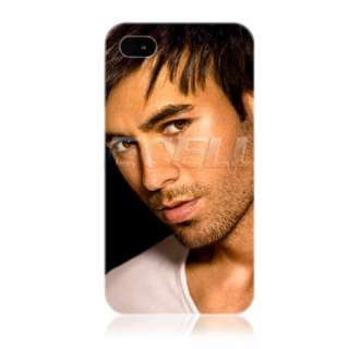   IGLESIAS GLOSSY CELEBRITY HARD CASE COVER FOR APPLE iPHONE 4 4S  