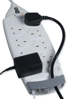 Belkin Extreme Series 8 Socket UK Surge Protector with 2m Power Cord 