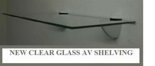   mounted gloss black glass shelf shelving dvd sky box stand support