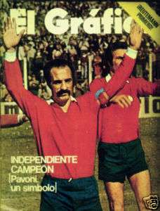 INDEPENDIENTE CHAMPION & MONZON VS GRIFFITH Mag 1971  