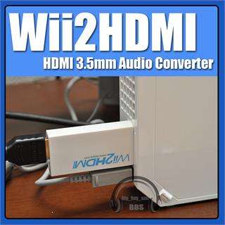 It is a converter for the Wii console and outputs video and audio in 