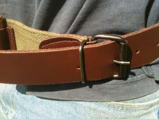 QUALITY 410 CARTRIDGE BELT STRONG DURABLE LEATHER & 243  