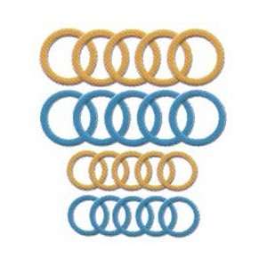  Clover Soft Jumbo Stitch Ring Markers 20/Pkg 3108; 3 Items 