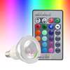   3W RGB E14 LED lampe de à télécommande Ampoule #F