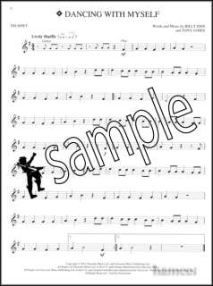 Glee Trumpet Instrumental Play Along Music Book +CD  