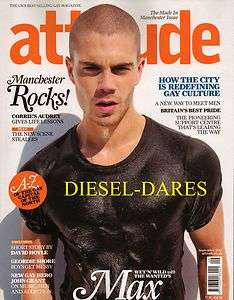 ATTITUDE september 2011 THE WANTED MAX GEORGE  