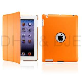 Fullbody Smart Cover Slim Magnetic PU Leather Case for The New iPad 3 