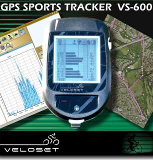 Veloset Gps 600 Multi Sport Touchpad Cycle Computer & Portable Geo Log 