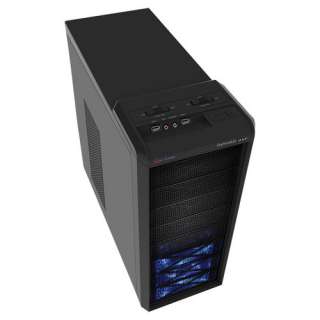 Dominator Black PC Computer Midi Tower ATX Mesh Gaming Case with Black 