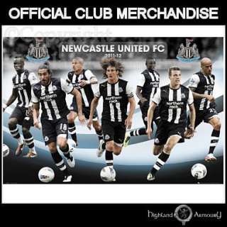 Newcastle United Football Club Team Players 2011/12 Poster Official 
