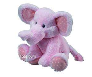Russ Baby Soft Toy Pink Elephant Ideal Baby Gift NEW  