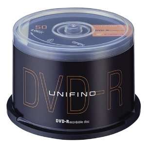  Unifino 4.7GB 4x DVD R (50 Pack) Electronics
