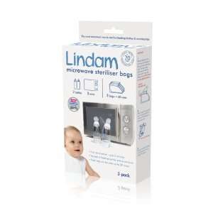 NEW Lindam Microwave Steriliser Bags Baby Child Safety  