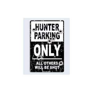  Seaweed Surf Co Hunter Parking Only Aluminum Sign 18x12 