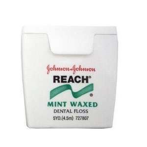  9864    J&J ReachWaxed MINT Floss (5 yards) Health 