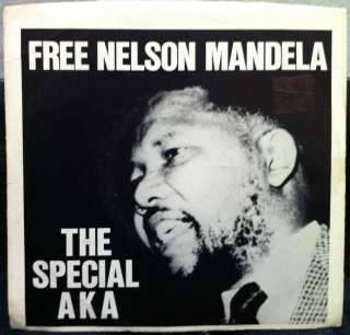 THE SPECIAL AKA free nelson mandela 7 mint  1984 1st  