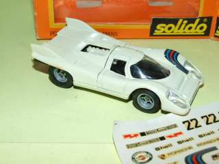   PORSCHE 917 K N°22 VAINQUEUR LE MANS 1971 SOLIDO en boite