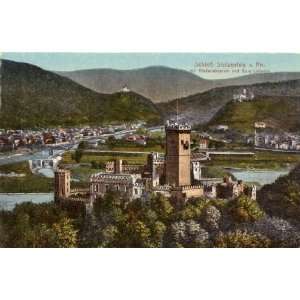   Postcard   Schloss Stolzenfels near Koblenz Germany 