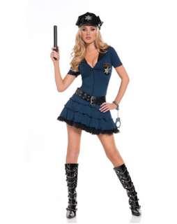   /Firefighter  Sexy Midnight Patrol Police Officer Adult Costume