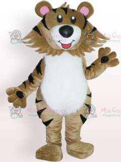 Tiger Plush Adult Mascot Costume for Sale