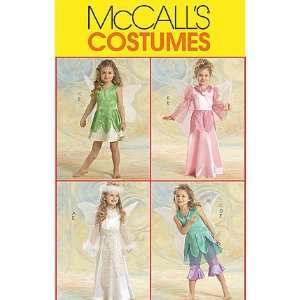  McCalls Sewing Pattern M5496 Girls Fairy Costumes, CDD 