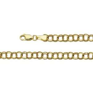  14k Yellow Gold Charm Bracelet, 7.25 Masterpiece Jewels 