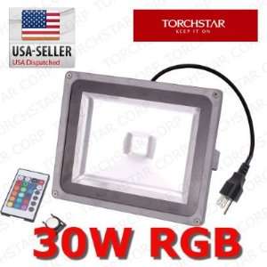  30W RGB multi color Super Bright High output LED outdoor Flood Light 