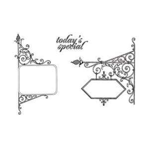  Unmounted Rubber Stamp Set   Todays Special Arts, Crafts & Sewing