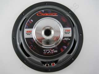 Cadence TXW122S TripleX 12 750W/750 Watts 2 Ohm Car Stereo Sub 
