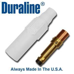 Duraline E1017 J Series Taper Nose In Line Male Connector & Insulator 