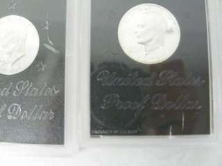 Proof Eisenhower 40% Silver Dollars, C233  