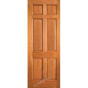  P 660 18x80 6 Panel Solid Mahogany Interior Door