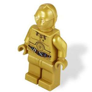 NEW LEGO C3PO MINIFIG from Droid Escape Pod 9490 Star Wars Set figure 