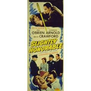   Slightly Honorable (1940) 27 x 40 Movie Poster Style A