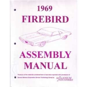  1969 PONTIAC FIREBIRD Assembly Manual Rebuild Automotive