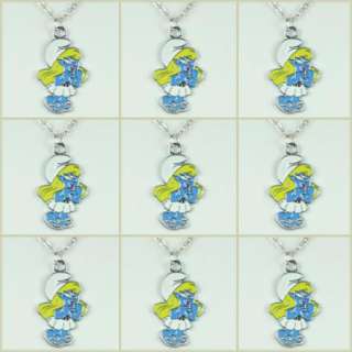   The Smurfs Smurfette Girls Necklaces BIRTHDAY PARTY FAOVR GIFTS  