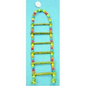  28 Natural Ladder With Beads   Parrot