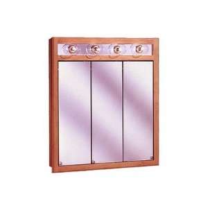  Legacy 30 Lighted Tri View Medicine Cabinet Finish 