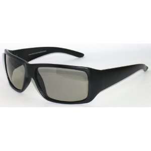 3D Glasses Joshua   Satin Black