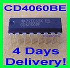 CD4060 4060 RIPPLE CARRY BINARY COUNTER IC   TEXAS