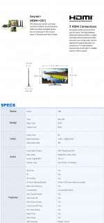 New 2012 Samsung 46 Slim LED Full HD 1080P 3D Smart TV UN46ES7000F 