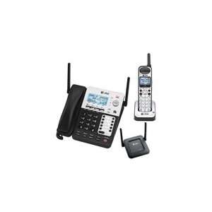  AT&T SB67118 + SB67128 4 Line Corded/Cordless Phone Electronics
