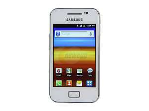 Samsung Galaxy Ace GT S5830M Pure White Unlocked Cell Phone w/ Android 