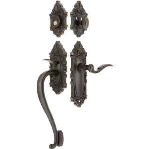 Grande Victorian Entry Lock Set in Oil Rubbed Bronze Finish with 