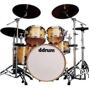   Dominion Player 5 Piece Maple Drum Kit, Natural Musical Instruments