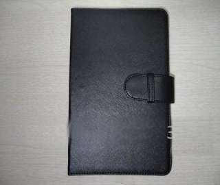 inch Black leather case for MID Tablet PC EPad VIA WM 8650  