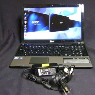 ACER ASPIRE 5745 5387 LAPTOP CORE i3 2.2GHz~4GB~500GB HDD~BLU RAY~NO 