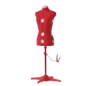  SINGER DF151 Adjustable Dress Form, Red, Large Arts 