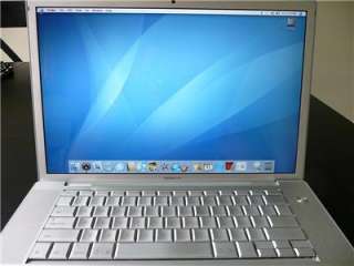 Apple MacBook Pro Core Duo 2Ghz 2GB RAM 80GB HD 15 MA464LL/A 